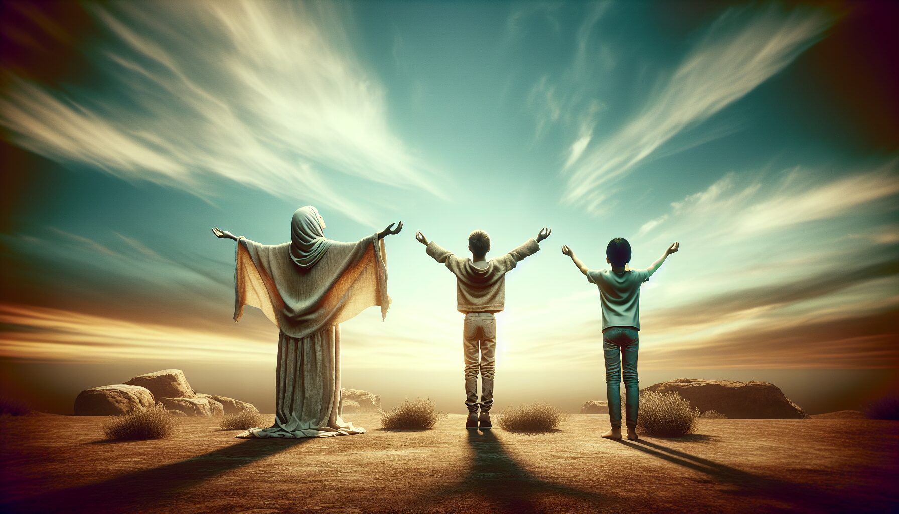 Three Bows to the Sky — Surrender, Gratitude, Presence