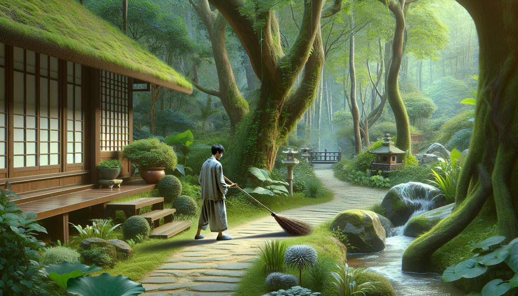 Sweeping the Path — Everyday Tasks as Meditation