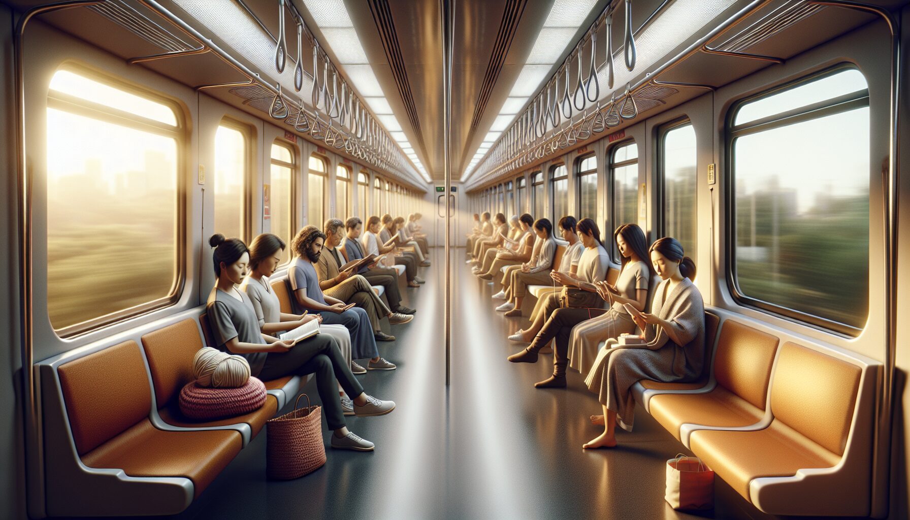 Stillness on the Train — Portable Spiritual Practice
