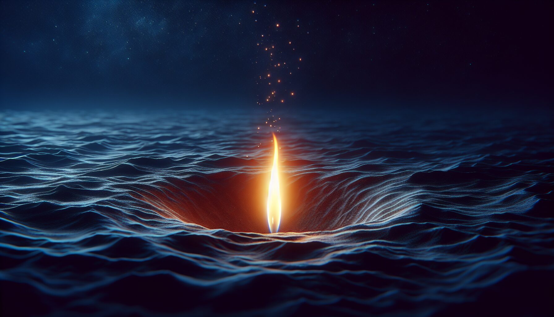 A Single Flame in the Abyss — Hope and Awareness