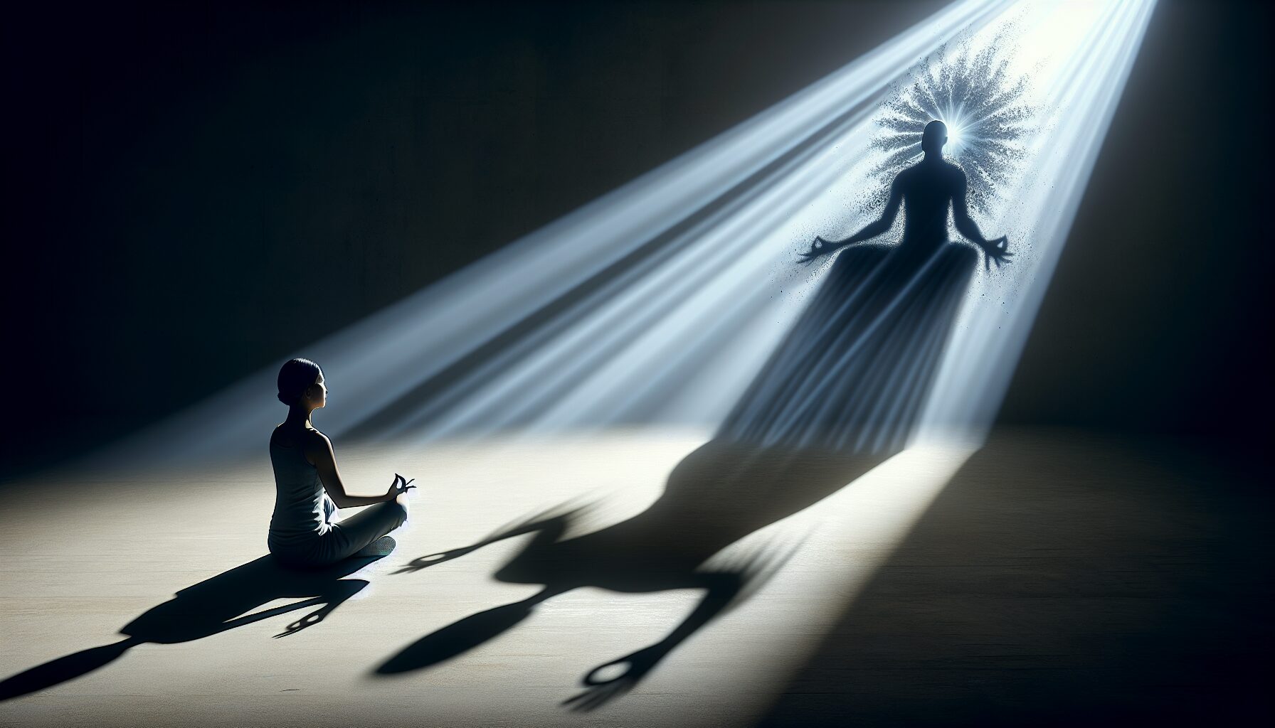 Sitting with Shadows — Meditation on Fear and Light