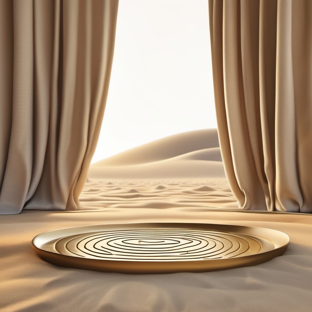 Mandala Melodies – Visualizing sound patterns in the sand.